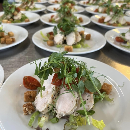 Lækker bryllupsmenu fra Trines-Kitchen i Ellinge, nær Nyborg