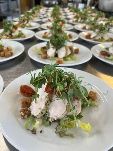 Lækker bryllupsmenu fra Trines-Kitchen i Ellinge, nær Nyborg